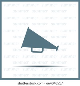 loudspeaker icon . Vector Eps 10