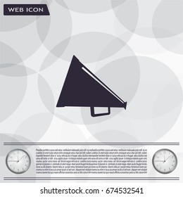 loudspeaker icon . Vector Eps 10