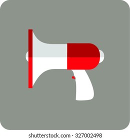Loudspeaker icon , vector illustration