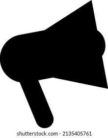 ilustración de símbolo vectorial de icono de altavoz
