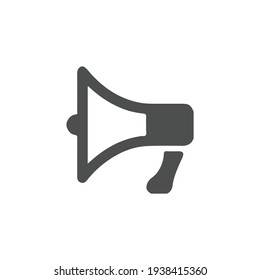 loudspeaker icon vector, stock vector illustration flat design style - Shutterstock ID 1938415360