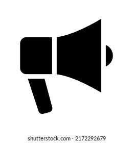 Loudspeaker Icon Vector Symbol Design Illustration