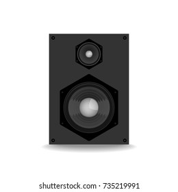 Loudspeaker icon vector template. Eps10