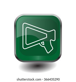 loudspeaker line icon