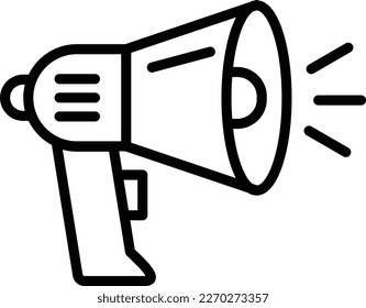 Diseño de iconos de la línea de altavoces