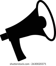 Loudspeaker megaphone icon collection. Megaphone icon set. advertising, bullhorn icon.Element of marketing and advertising icon for mobile concept and web apps.
