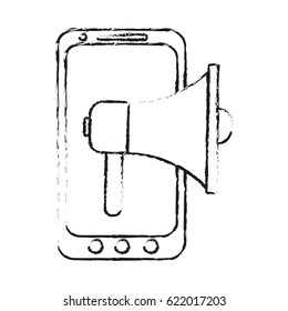 loudspeaker or megaphone icon image 