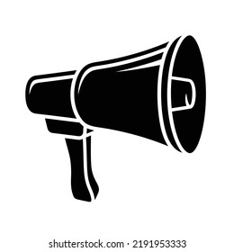 Icono del altavoz y del vector megáfono