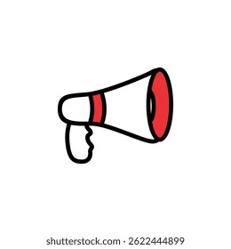 Design de logotipo de vetor de áudio de microfone de alto-falante