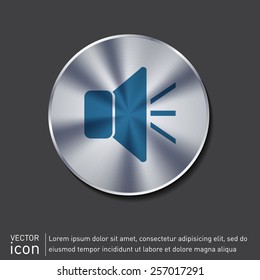 loudspeaker sign. Volume icon . sound icon