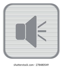loudspeaker sign. Volume icon . sound icon