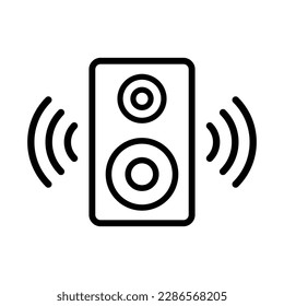 loudspeaker speaker icon vector music sign