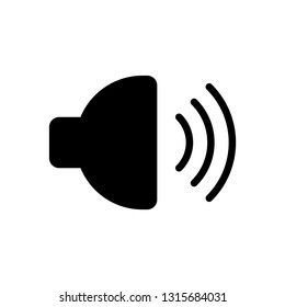 loudspeaker trendy favorites icon vector