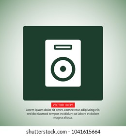 Loudspeaker vector icon