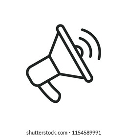 loudspeaker vector icon