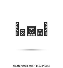 Loudspeaker vector icon