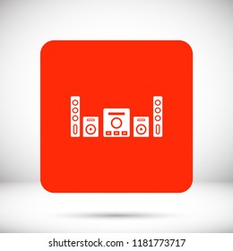 Loudspeaker vector icon