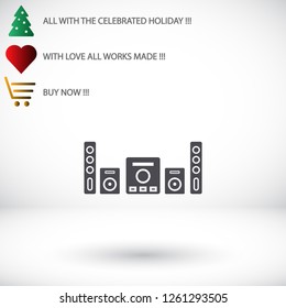 Loudspeaker vector icon