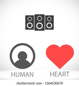 loudspeaker Vector icon