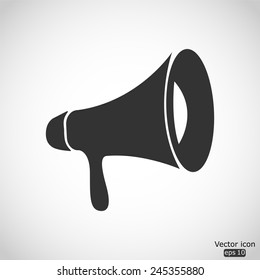 loudspeaker vector icon