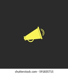 Loudspeaker vector  icon.