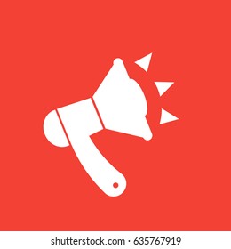 loudspeaker vector icon