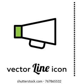loudspeaker vector icon