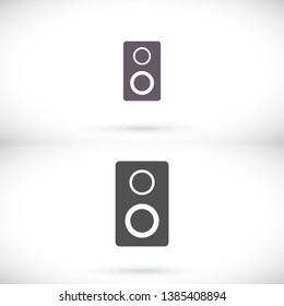 loudspeaker Vector icon . Lorem Ipsum Illustration design