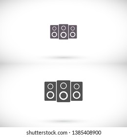 loudspeaker Vector icon . Lorem Ipsum Illustration design