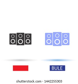 loudspeaker Vector icon . Lorem Ipsum Illustration design