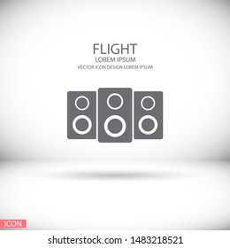 loudspeaker Vector icon . Lorem Ipsum Illustration design