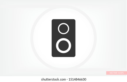 loudspeaker Vector icon . Lorem Ipsum Illustration design