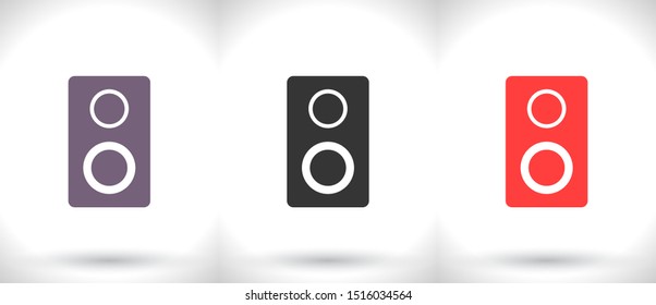 loudspeaker Vector icon . Lorem Ipsum Illustration design