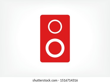 loudspeaker Vector icon . Lorem Ipsum Illustration design