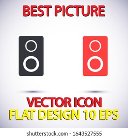 loudspeaker Vector icon . Lorem Ipsum Illustration design