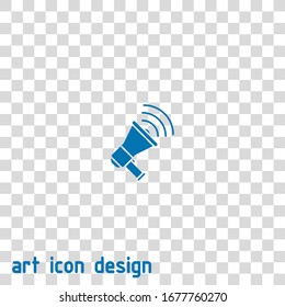 Lautsprecher-Vektorillustration-Symbol auf weißem Hintergrund
