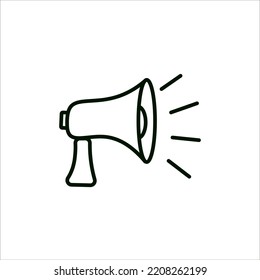 Loudspeaker vector illustration icon symbol