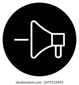 Langsames Lautsprecherlautsprechersymbol auf Weiß