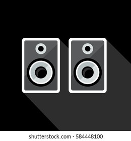 loudspeakers computer speakers black