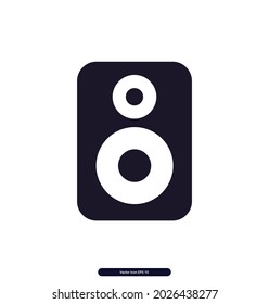 loudspeakers icon. Devices and Electronics related icons. Computers and mobile phones vector icons. 