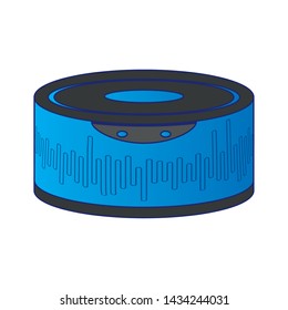loudspeakers, speakers and music applications and symbols vector illustration graphic design