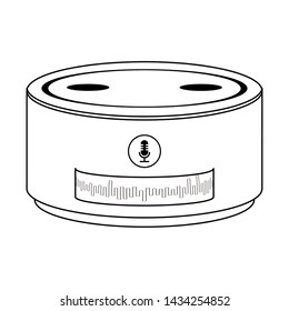 loudspeakers, speakers and music applications and symbols vector illustration graphic design