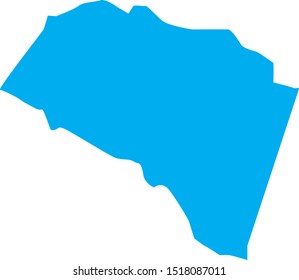 louisa  county map in state of Virginia