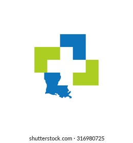 Louisiana Health Care Logo