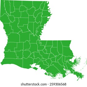 Louisiana Map