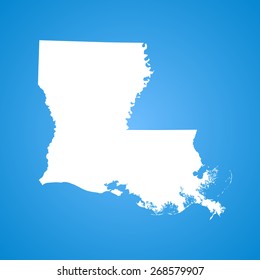 Louisiana map