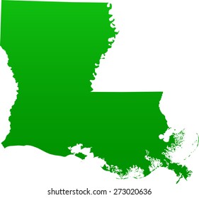 Louisiana map