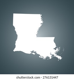 Louisiana map