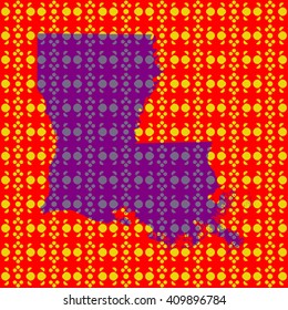 Louisiana map