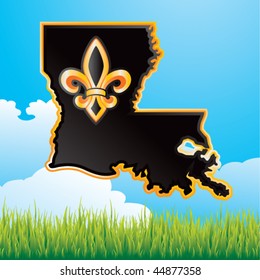 louisiana state countryside banner